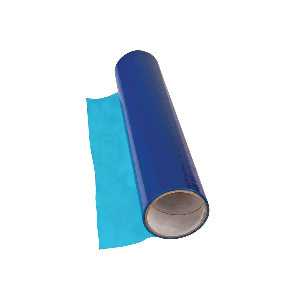 Blue window protection film 500mm x 50m polyethylene