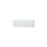 Louvre vent with flyscreen for larders cupboards and wardrobes