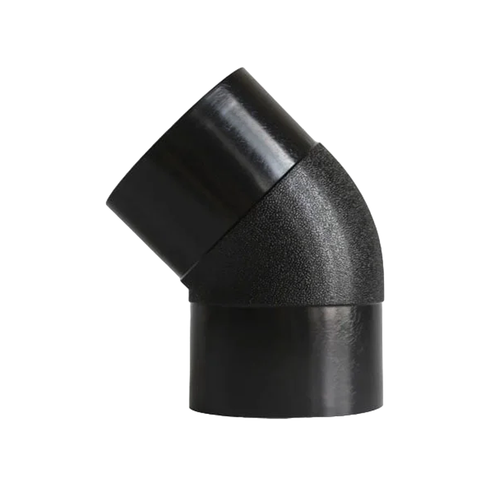 45 degree obtuse bend MUPVC for solvent weld soil and waste systems
