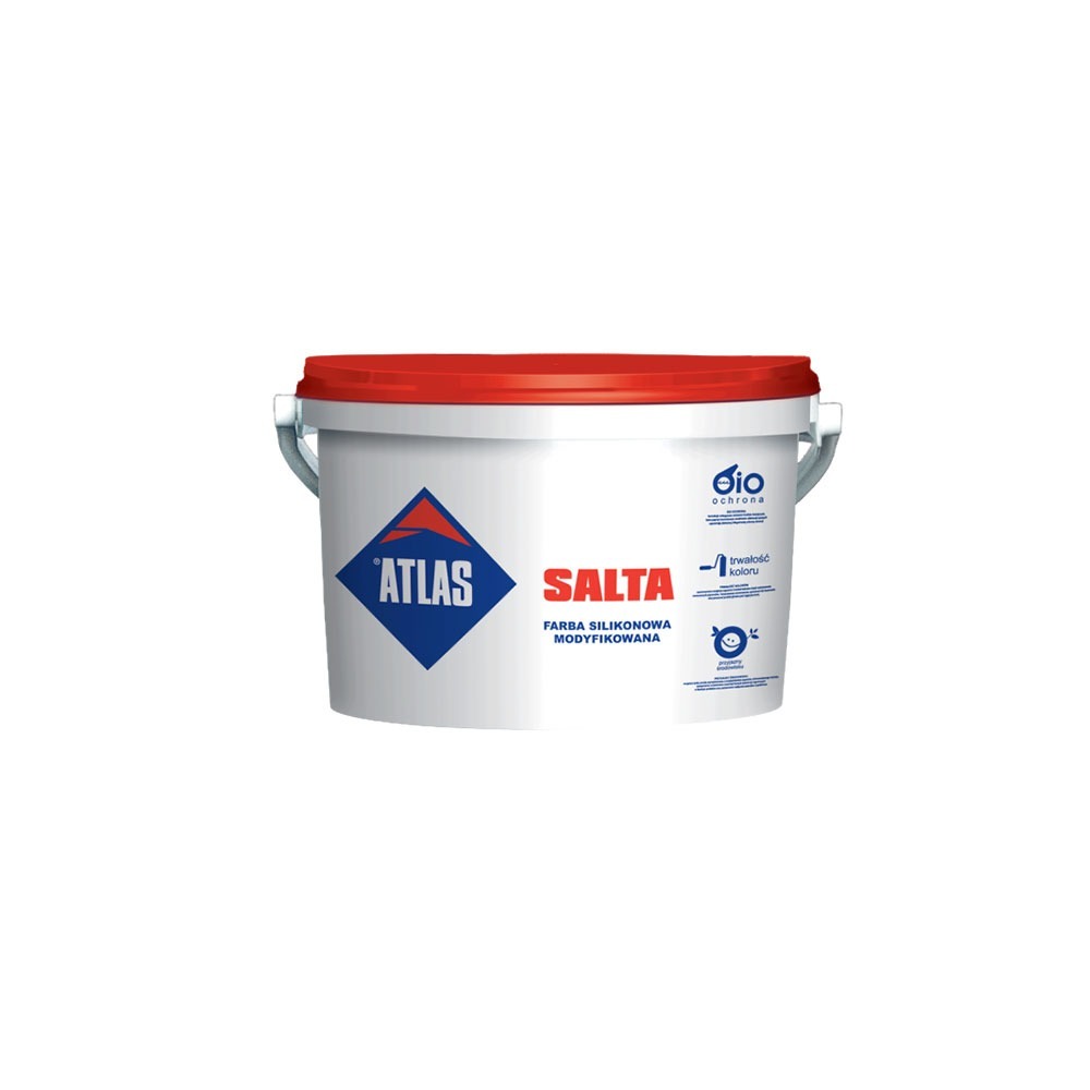 Atlas Salta hybrid silicone facade paint 10L