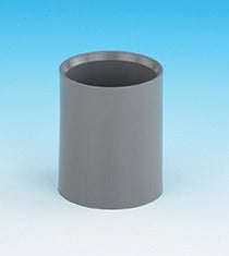 Straight coupling 32mm waste pipe close-up