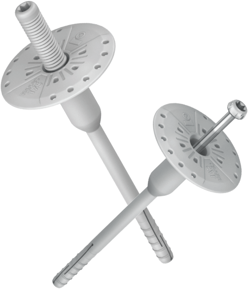 Insulation fixing TFIX-8M-135 hammer-in fastener for EPS