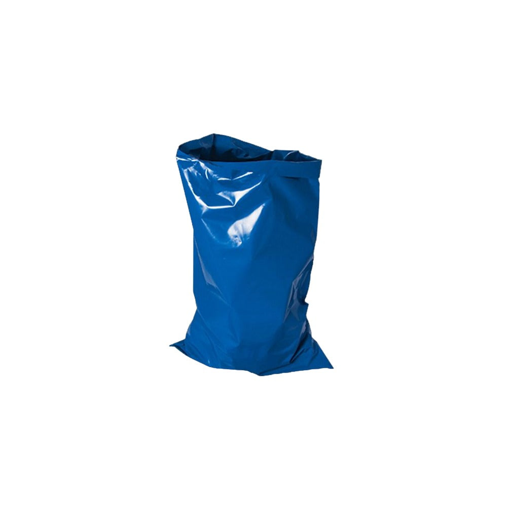 Heavy-duty rubble rubbish sacks blue