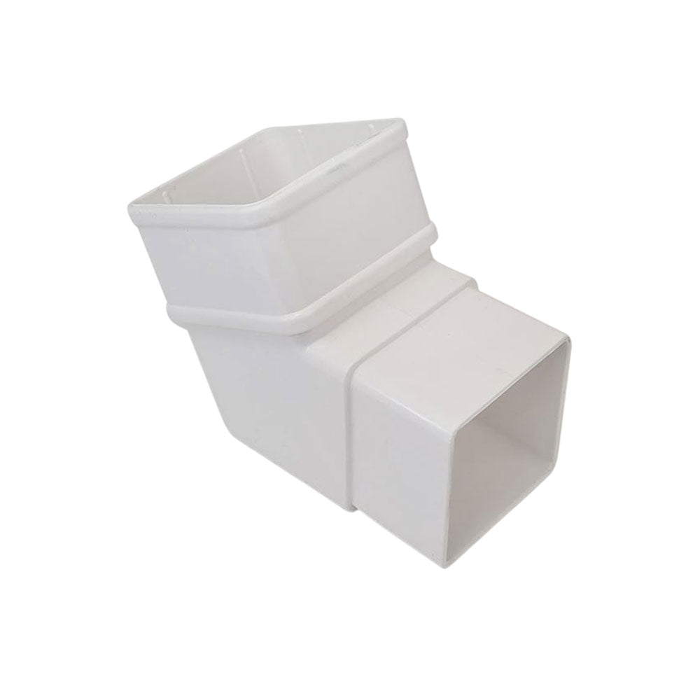 65mm square offset bend 112.5 degree UPVC