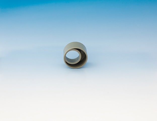 Waste pipe reducer 50mm to 32mm close-up