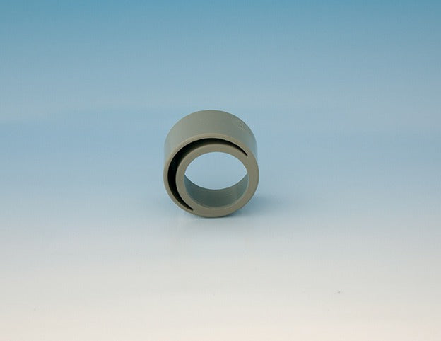 Waste pipe reducer 50mm to 40mm close-up