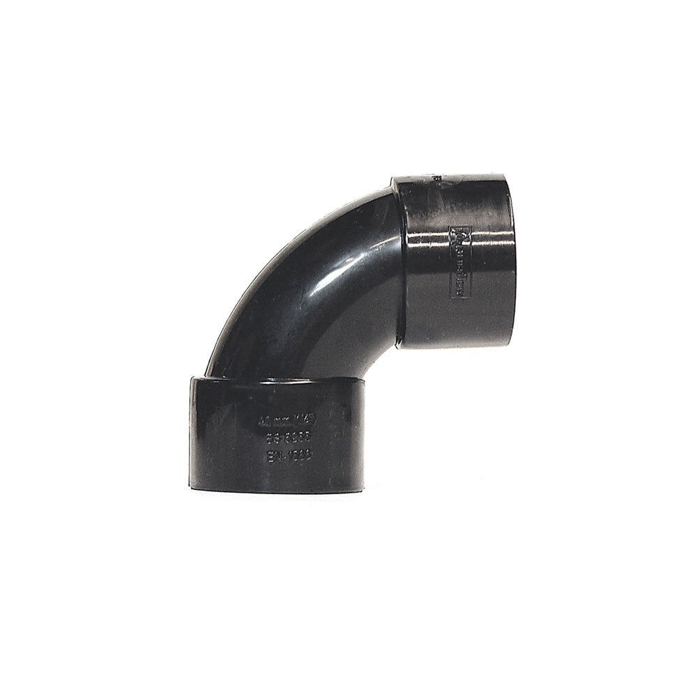 92.5 degree swept bend for waste pipe 32mm and 40mm