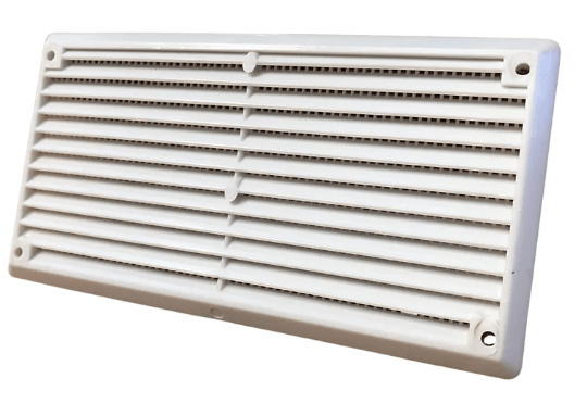 Louvre vent with flyscreen — second view