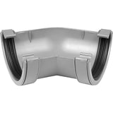 112mm gutter angle 135 degree UPVC close-up