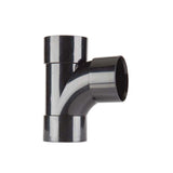 92.5 degree swept tee 32mm waste pipe close-up