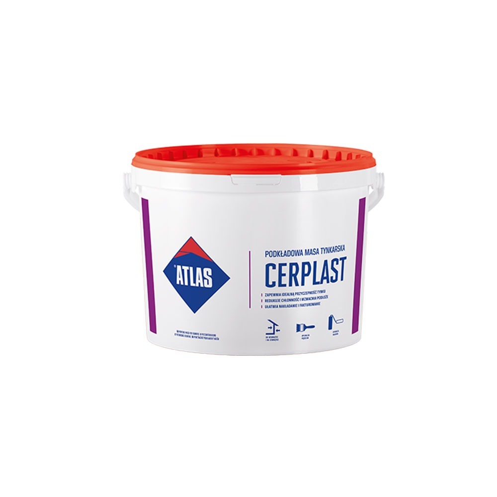Atlas Cerplast priming mass 25kg white render primer