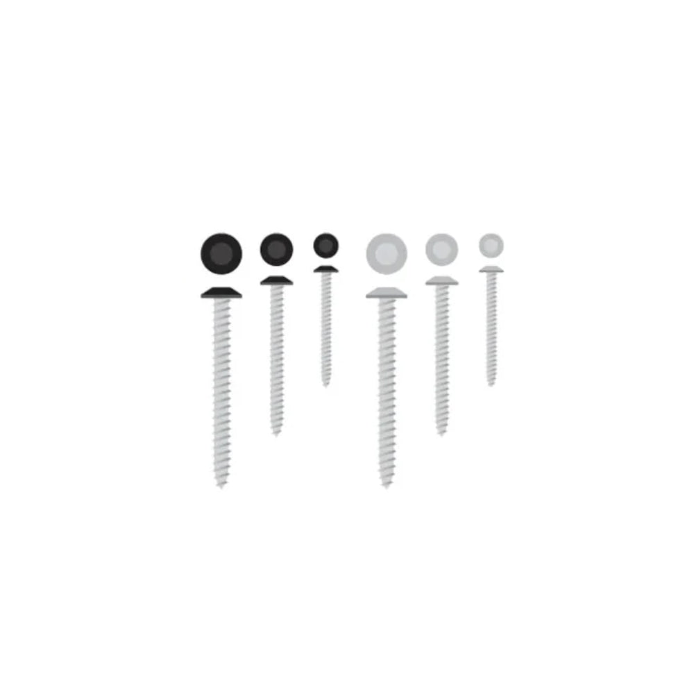 Poly top pins 30mm white 200 in a box for render and insulation