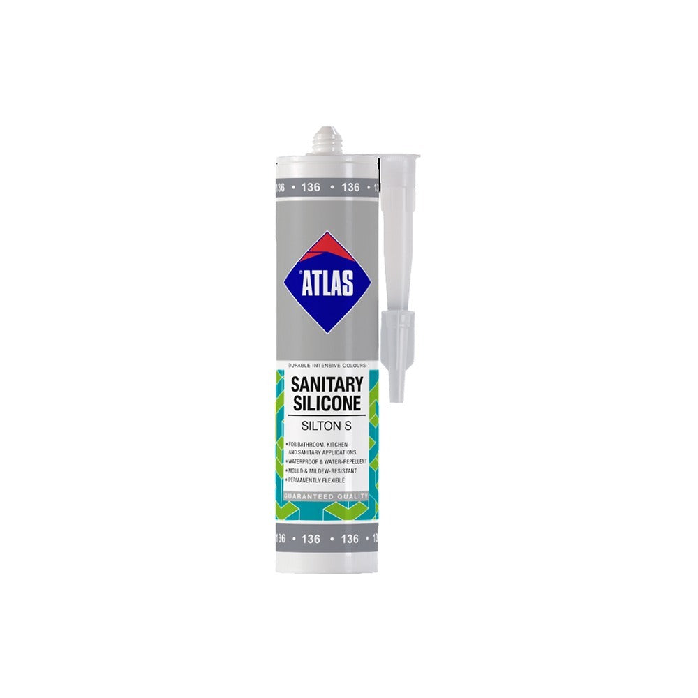 Acetoxy silicone sealant tube 280ml for baths showers and basins