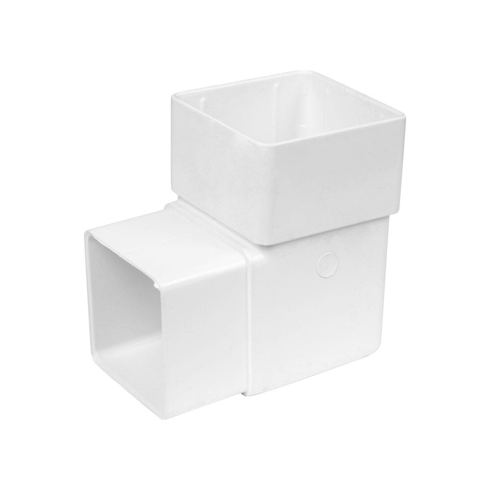 65mm square offset bend 92.5 degree UPVC