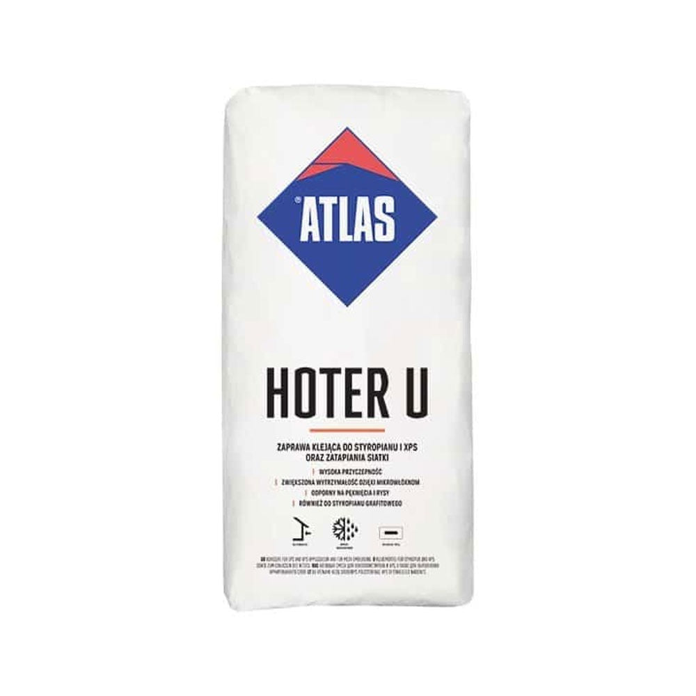 Atlas Hoter U 2-in-1 EPS basecoat adhesive grey 25kg bag