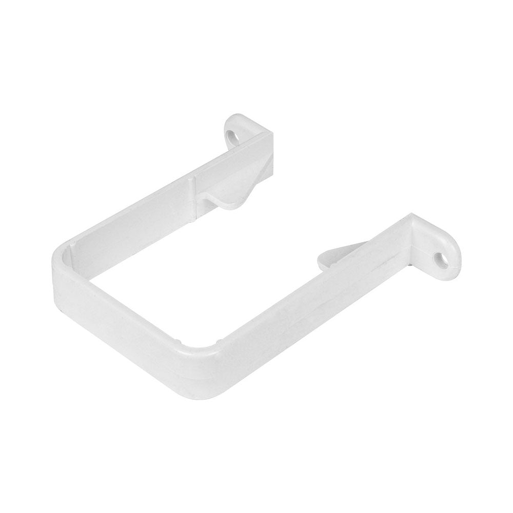 65mm square downpipe clip bracket UPVC